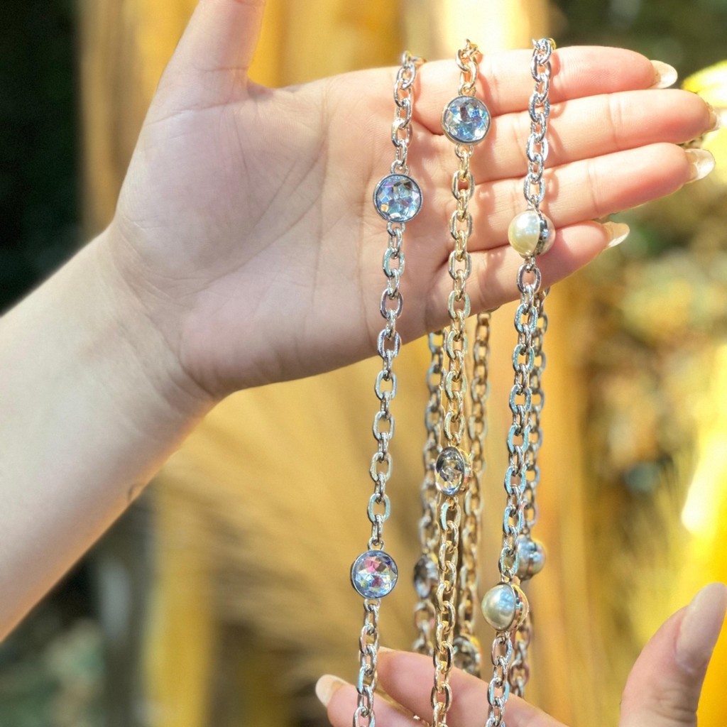 ALÇA DE CELULAR ESTILO LUXO CORRENTE METÁLICA MODERNA FASHION em Oferta na Shopee