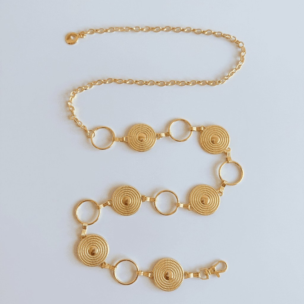 Cinto Designer De Ouro Das Mulheres Da Cintura Cadeia De Moda Cinto De Vestido De Ouro Prata Estilo Cinto De Metal em Oferta na Shopee