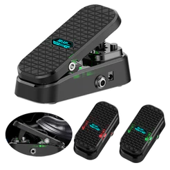Novo Pedal De Volume Ativo E Wah Mini 2 Em 1 Combo Efeito De Guitarra Elétrica Com Controle