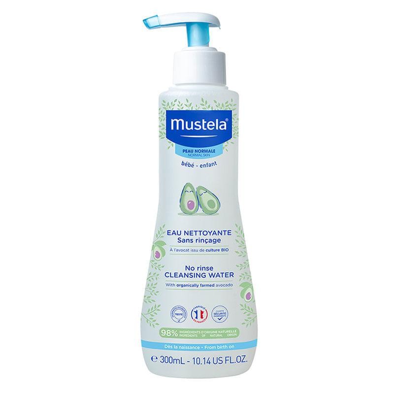 Água de Limpeza Mustela Sem Enxágue com Abacate Orgânico 300ml em Oferta na Shopee