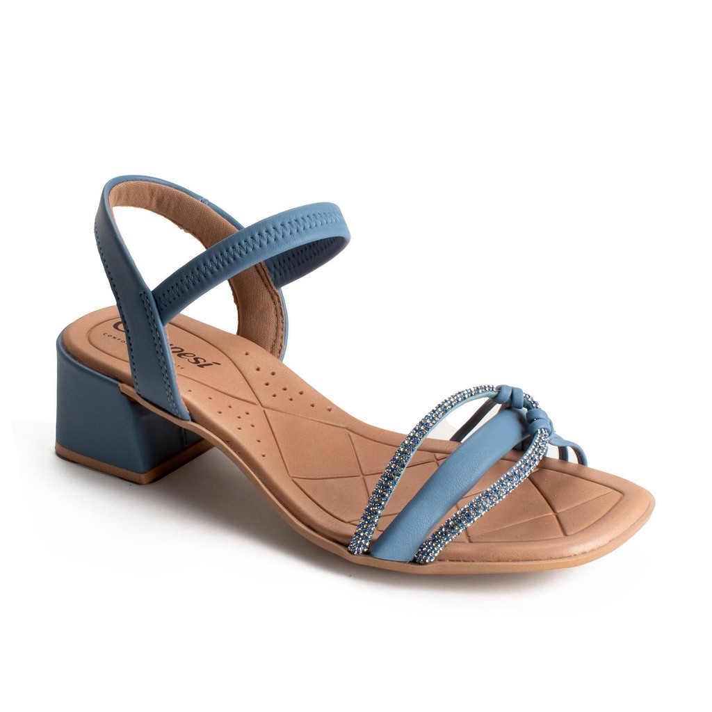 Sandália Campesí de Salto Bloco Feminina CE151