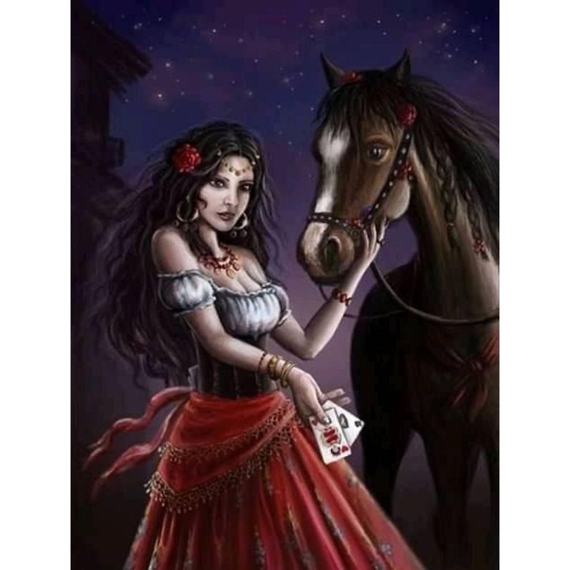 Quadro Decorativo Pomba Gira Cigana Umbanda e Candomblé (Pombogira, pombagira) Pomba gira,pombogira, Entidade Umbanda e
