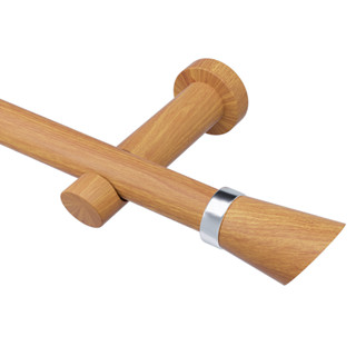 Kit Varão p/ Cortina Alemão Plus 28mm 3 Metros com 2 Emendas em Oferta na Shopee