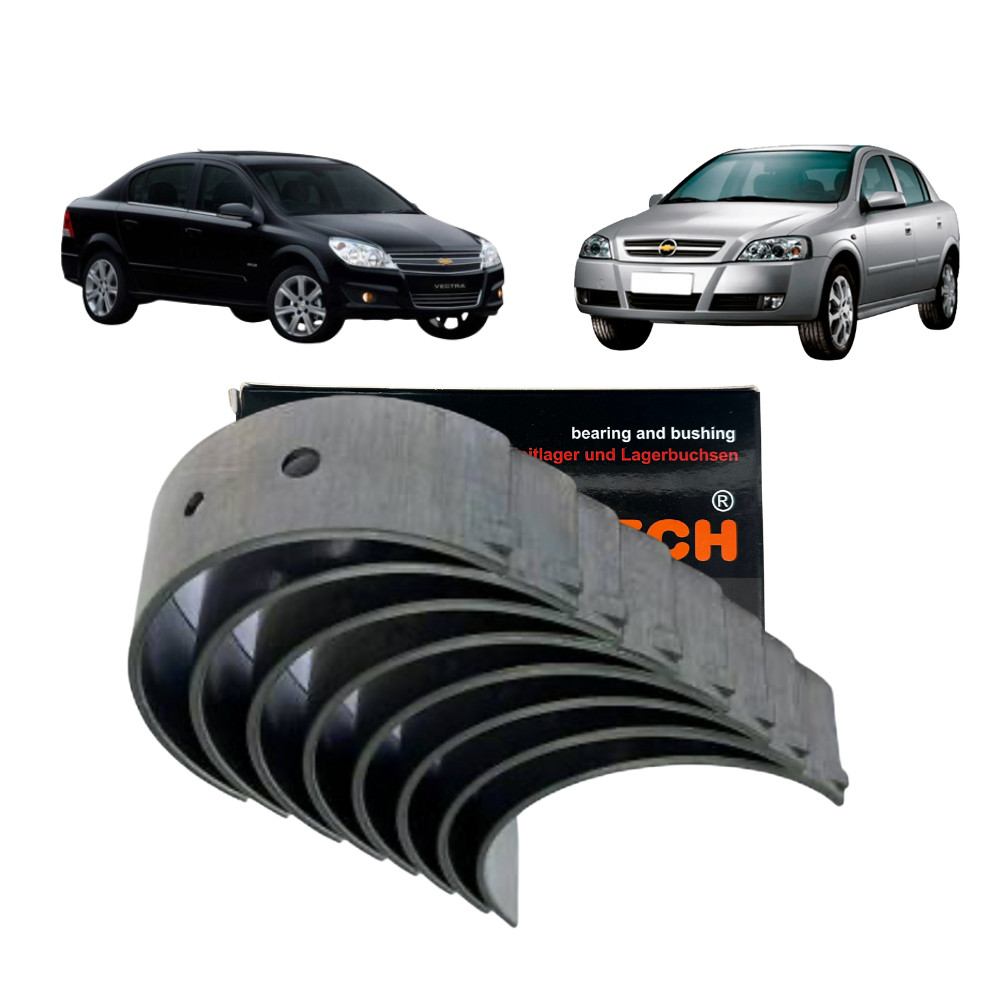 Jogo Bronzina Biela S10 Vectra 2.2 2.4 Gas Flex 95 A 2011