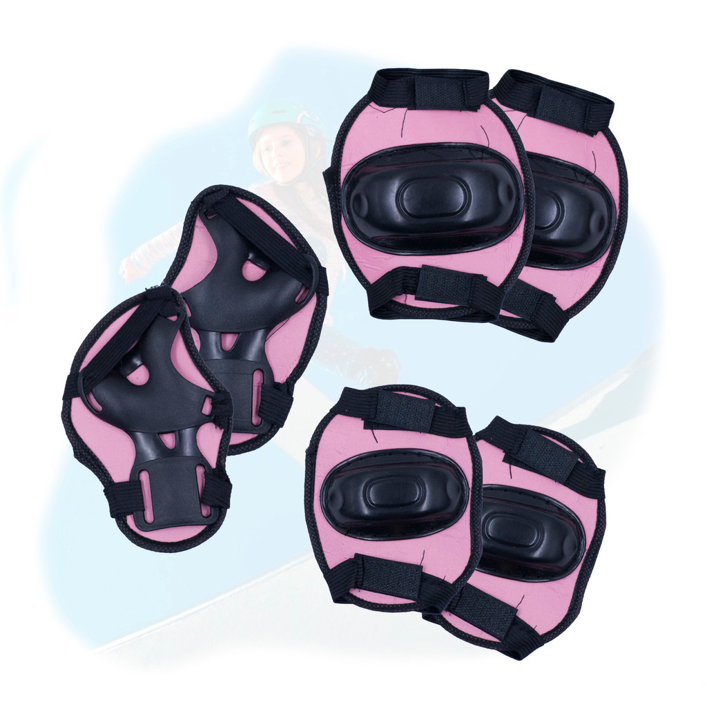 Kit Proteção Infantil Joelheira Cotoveleira Protetor Punho em Oferta na Shopee