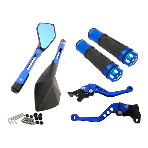 Kit Manete Retrovisor Manopla CBX200 CBX250 ATÉ 2008 CB300 Envio Imediato