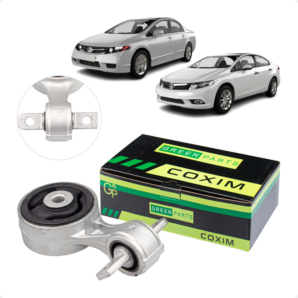 Coxim Câmbio Manual Traseiro Honda Civic 1.8 16V 2006 a 2016