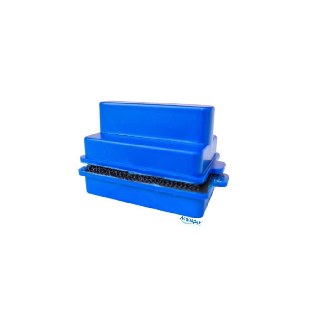Limpador Magnético flutuante 4mm Vigoar para aquario pequeno