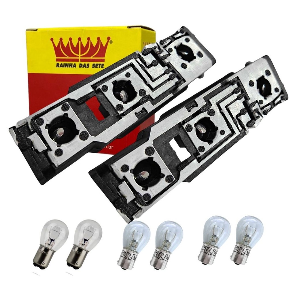 Kit Soquete Lanterna Traseira Para Neobus Thunder 1304 Circuito Lanterna Thunder 1304 Com Lampadas