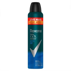Desodorante Antitranspirante Aerosol Rexona Men Active Dry 250ml
