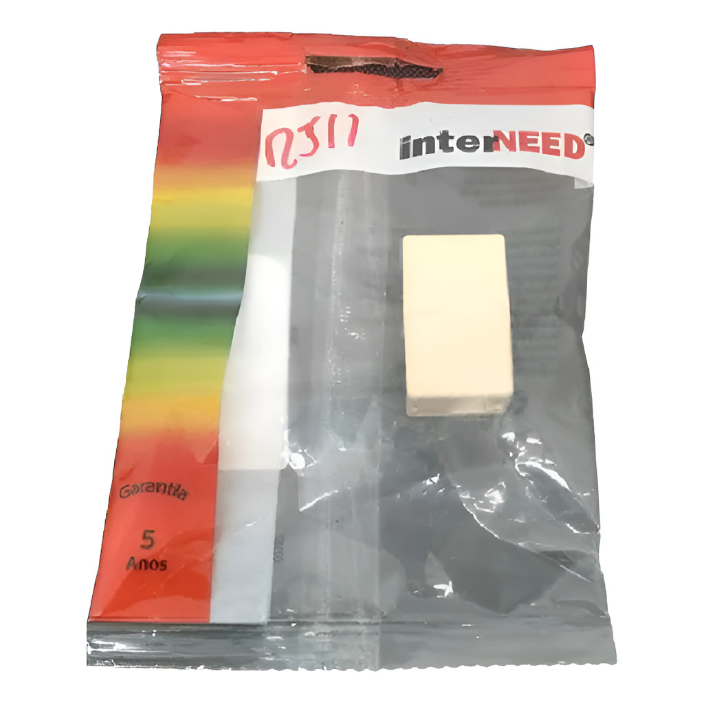 Adaptador Emenda Cabo Telefone Rj11 F X Rj11 F Interneed
