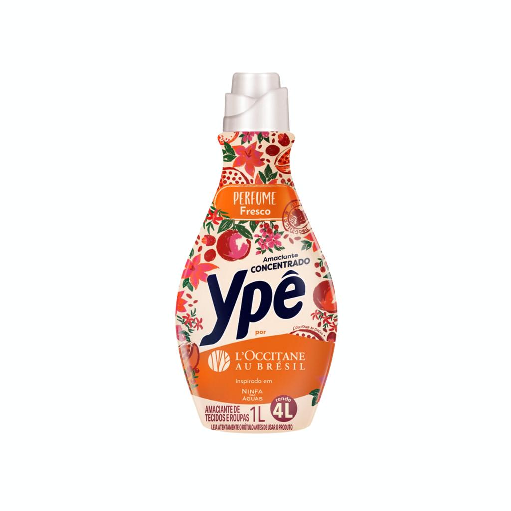 Amaciante Concentrado Ninfa das Águas 1L Ypê por Loccitane em Oferta na Shopee