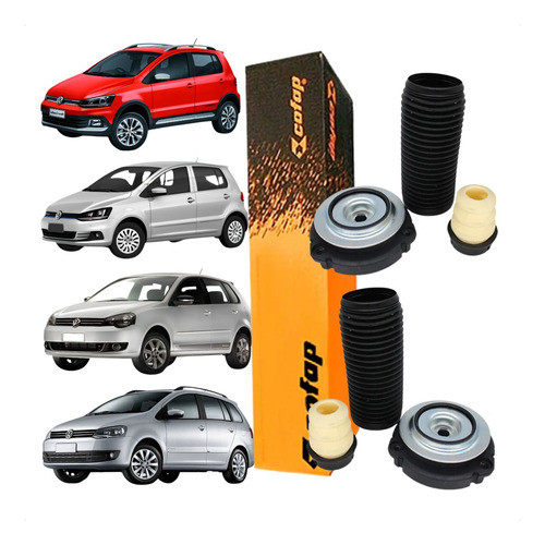 Kit Batente Amortecedor C/ Coxim E Rolamento Fox Cofap