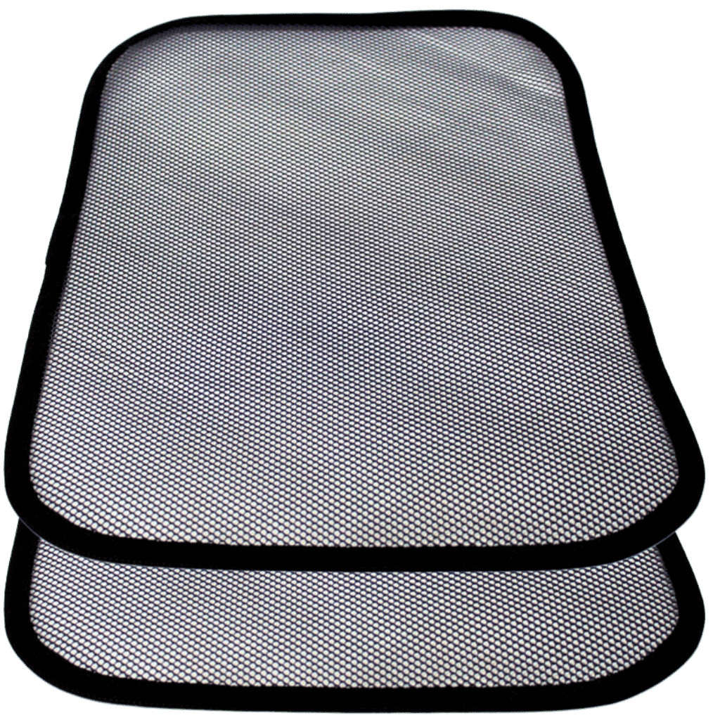 Kit 2 Tela Para Pia e Lavatório 57x35cm Pra Industria e Restaurante Evita Entupimento Protege Cuba Inox Nylon Resistente