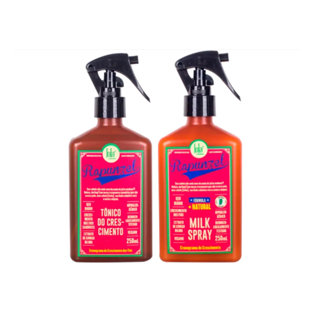 KIT Lola Tonico Rapunzel e Milk Rapunzel Leave In (2 produtos)