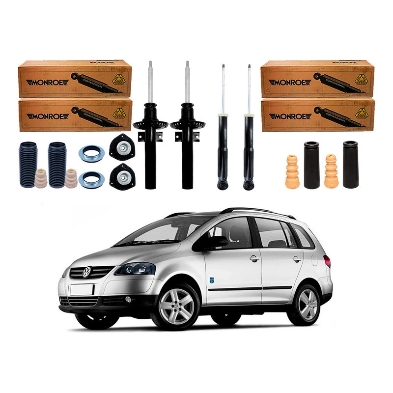 Kit Amortecedor Dianteiro Traseiro´ Spacefox 1.6 2006 A 2010 em Oferta na Shopee