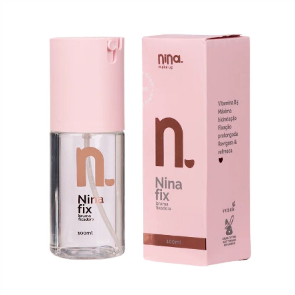 Nina Makeup Bruma Fixadora Fix 100ml
