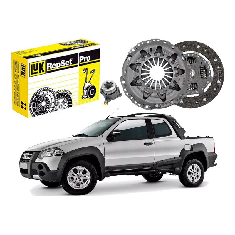 Kit Embreagem Atuador Strada Adv 1.8 Manual 2012 A 2020 em Oferta na Shopee