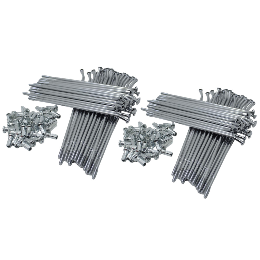 Jogo de Raio Roda Dianteira + Traseira 4mm Cromado Xre 300 em Oferta na Shopee