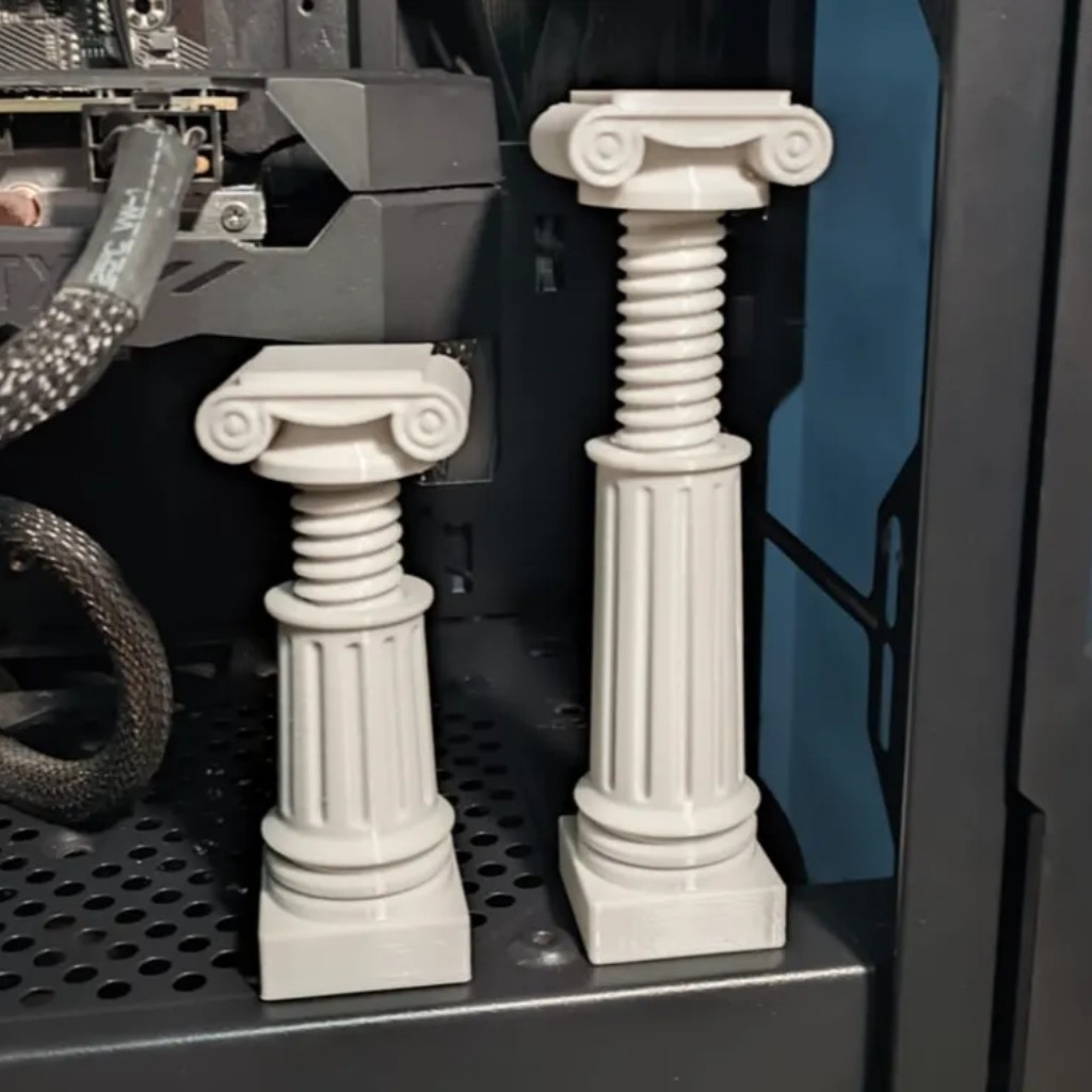 Suporte para Placa de Vídeo GPU – Pilar Grego Ajustável Universal