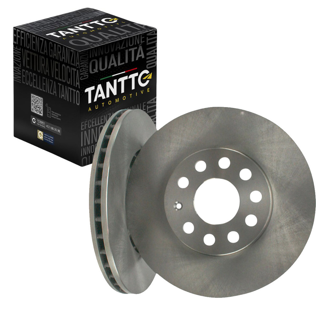PAR DISCO DE FREIO DIANTEIRO GOLF 1999 A 2020 / GOLF VARIANT 2014 A 2019 / JETTA 2006 A 2022 - TANTTO 08DDN014
