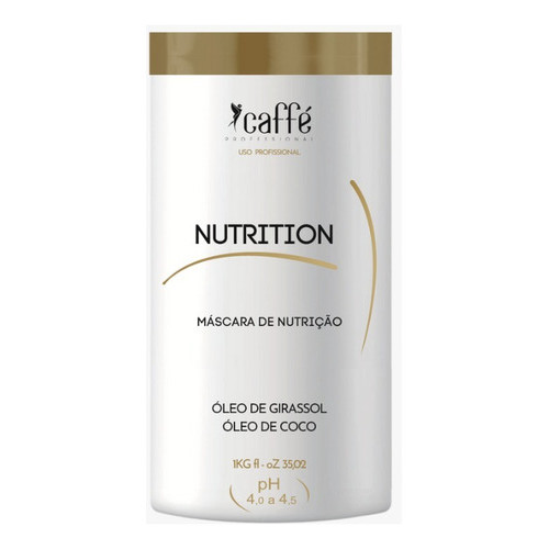 Mascara De Nutrição Nutrition Caffé Oleo De Girassol 1kg