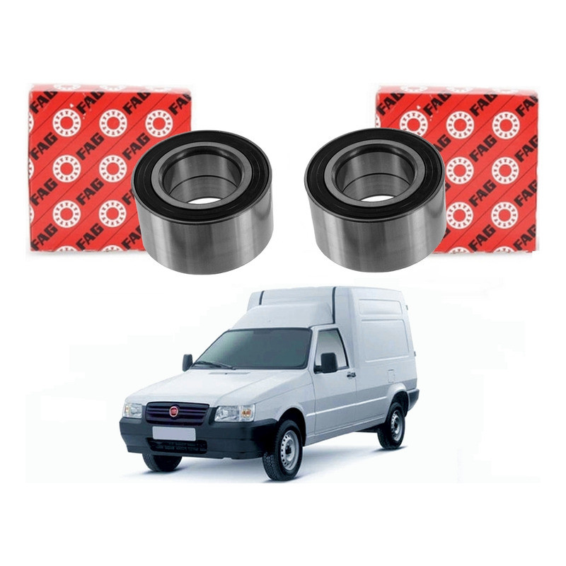 Par Rolamento Roda Dianteiro Fag, Fiorino 1.3 2003 A 2012
