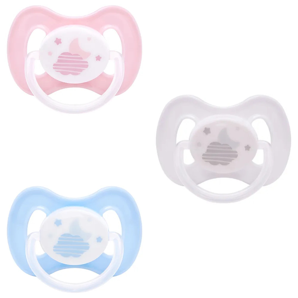 CHUPETA COMFORT NOTURNA BRILHA NO ESCURO NUVEM - BUBA em Oferta na Shopee