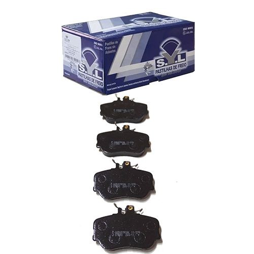 Pastilha De Freio Dianteira C180 1993 A 2000 / C200 Cgi 1998 A 2000 / C220 1993 A 1995 / C240 1997 A 2000