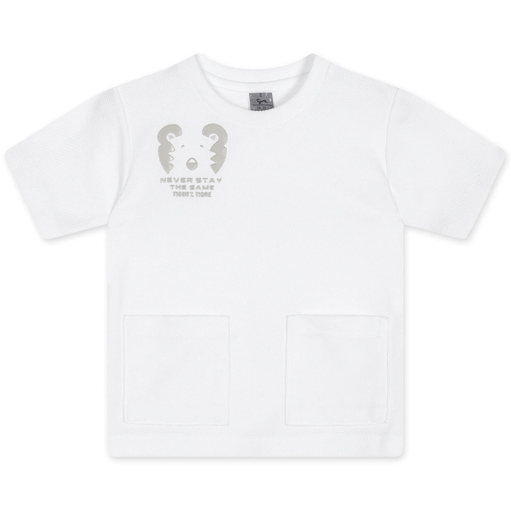 Camiseta Manga Curta Bebê Masculina Tigor T. Tigre em Oferta na Shopee