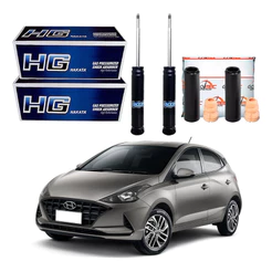 Kit Amortecedor Batente Traseiro Hb20 1.0 1.6 2019 A 2022