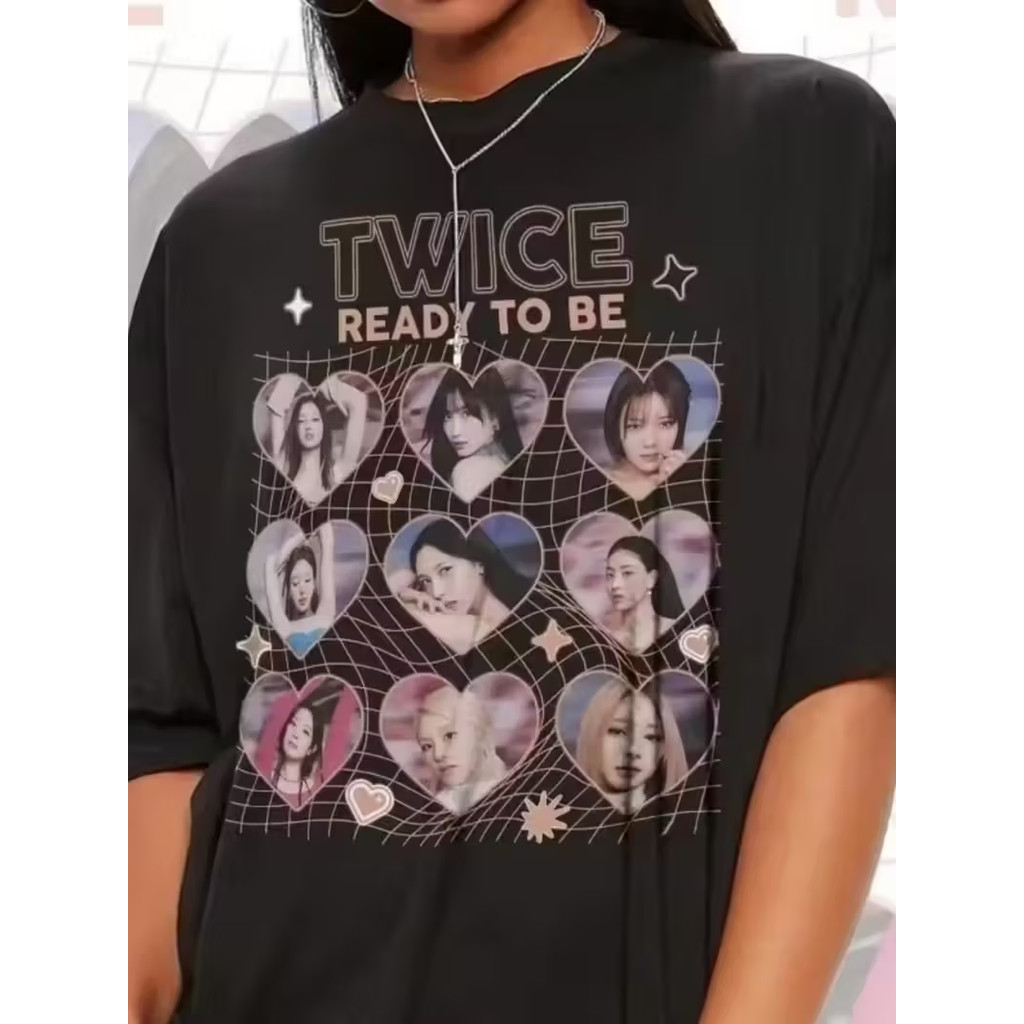 Camiseta Unissex Oversized Plus Size Feminina Masculina twice Básica Casual Confortável Unissex  100% Algodão Envio Imed