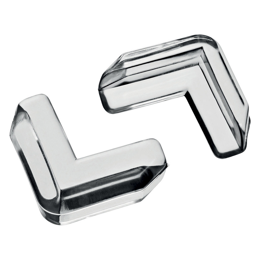 Protetor Quina Prateleira 4 Peças Silicone Transparente Flexível Móveis Segurança Bebê Ordene em Oferta na Shopee