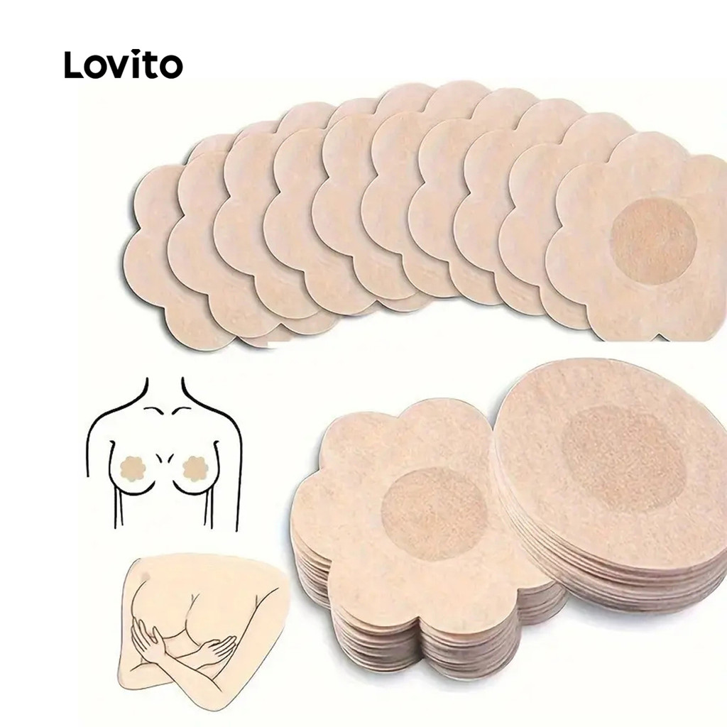 Lovito Pacote de 100 Acessórios de Lingerie Combinados para Todas As Estações para mulheres LCS25A136 em Oferta na Shopee