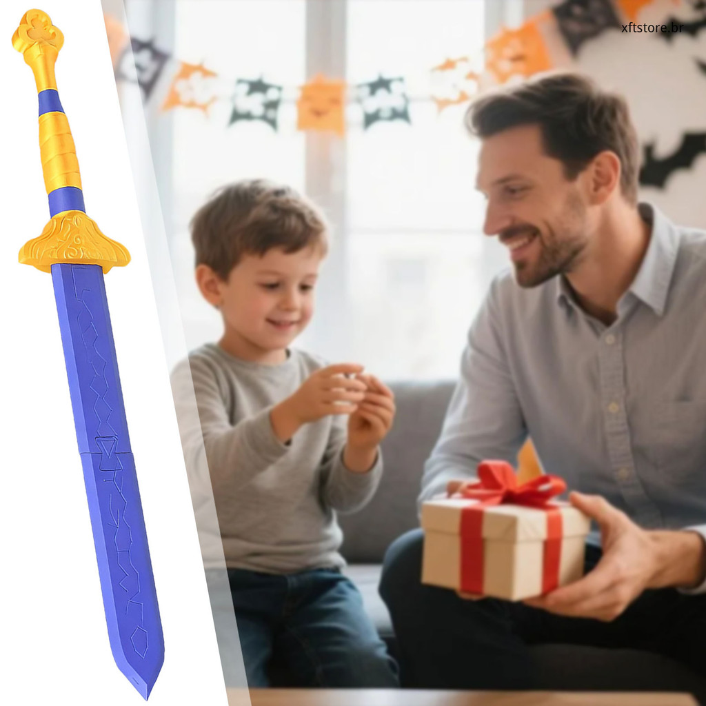 KPop Demon Hunters Espada Brinquedos Para Cosplay Realistas Design Seguro Leve Crianças Adultos em Oferta na Shopee