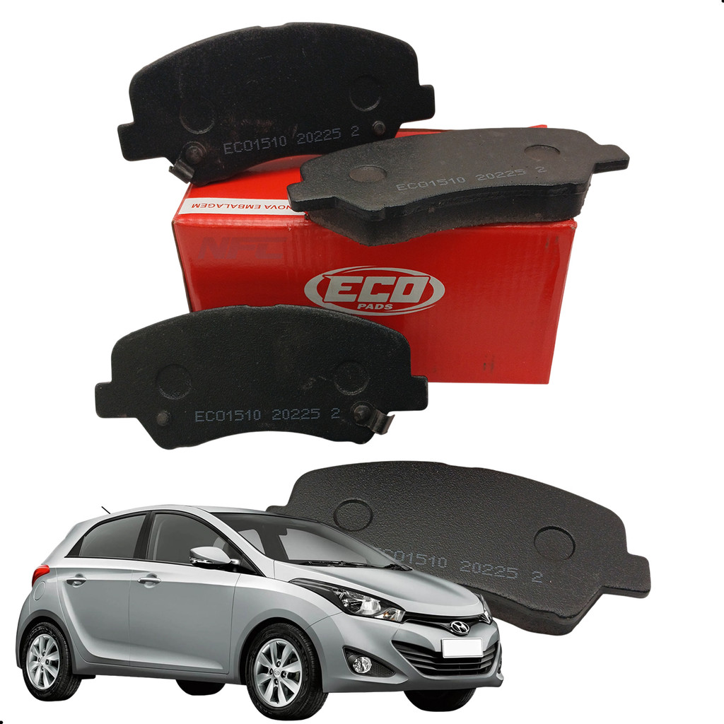 Pastilha Freio Dianteira Hb20 Hb20s Elantra I30 Cerato 1.6 2012 A 2019