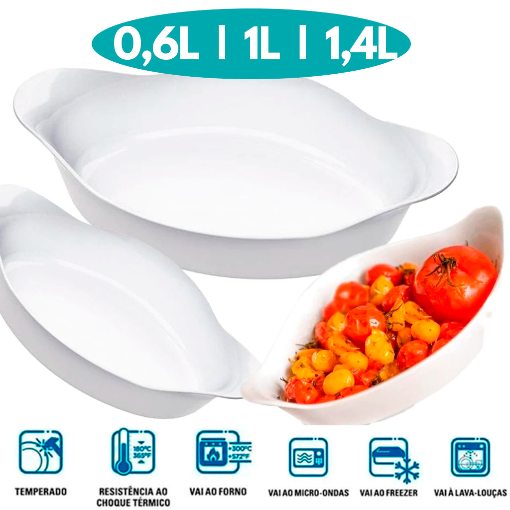 Assadeira Oval Opaline: Onde Comprar | BuscaProdutos