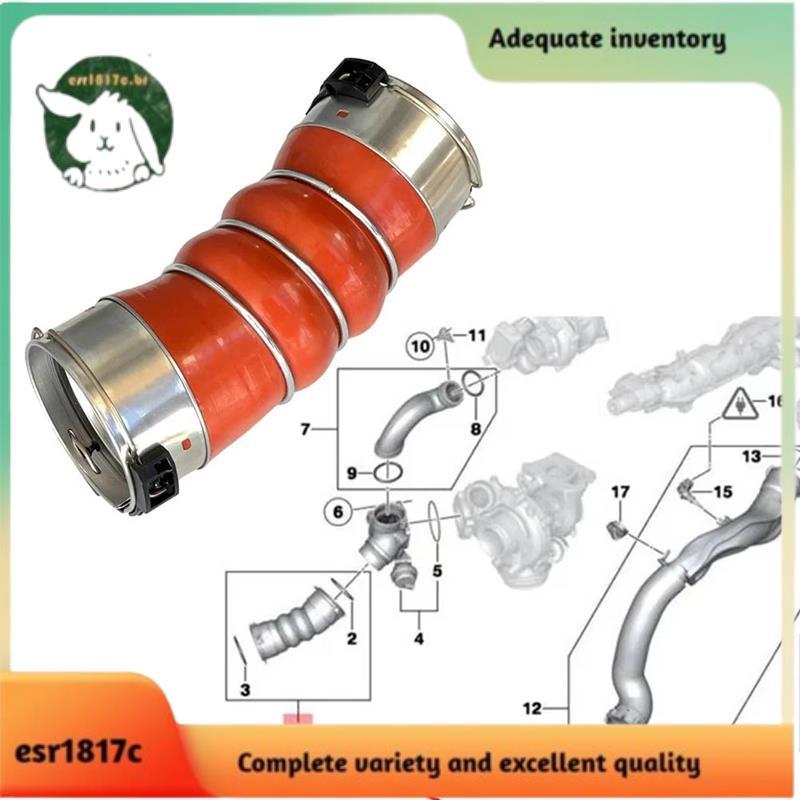 11617805401 Mangueira Turbo Para Tubo Intercooler De Carro , Série 5 F10 F07 6 F13 F06 7 F01 F02 2002 +
