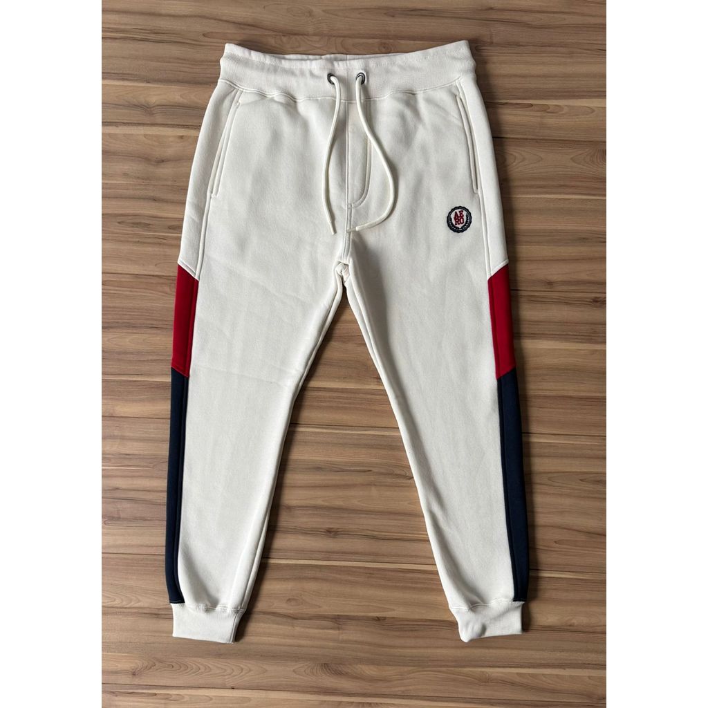Calça Moletom Creme Aeropostale Masculina Adulto