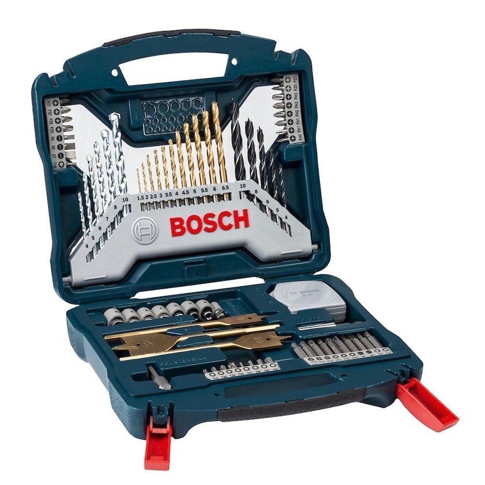 Jogo de Ferramentas Bosch X-line Titanium 70 Peças