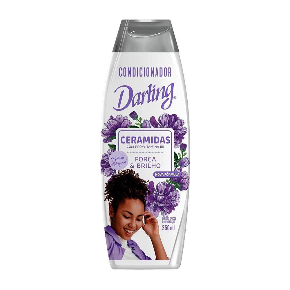 Condicionador Darling Ceramidas Cabelos Opacos 350ml - Embalagem com 6 Unidades