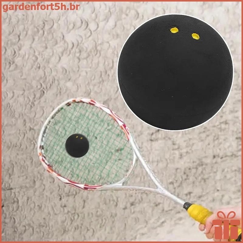 GARDE 1pc Duplo Ponto Amarelo Bolas De Squash Borracha Raquete Treinamento Velocidade Para Pontos Amarelos Duplos Bola ,