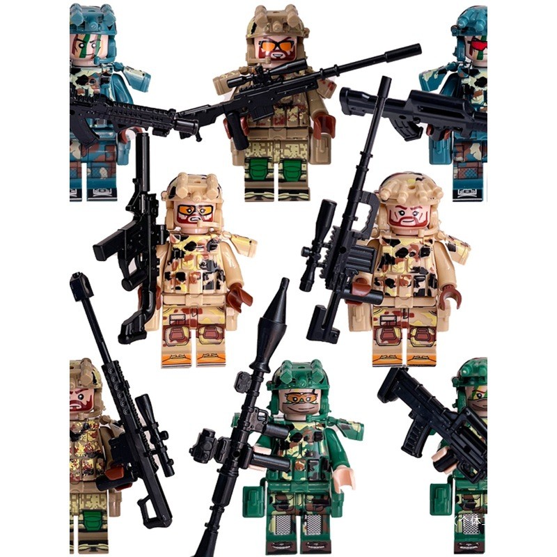 2026 Novo Produto Camuflagem Forças Especiais Óculos de Visão Noturna Barrett Assault Step Ghost SWAT Militar Crianças M