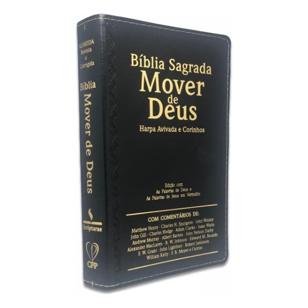 Bíblia Pentecostal Estudo Mover De Deus Velho E Novo Testamento Assembleia Batista