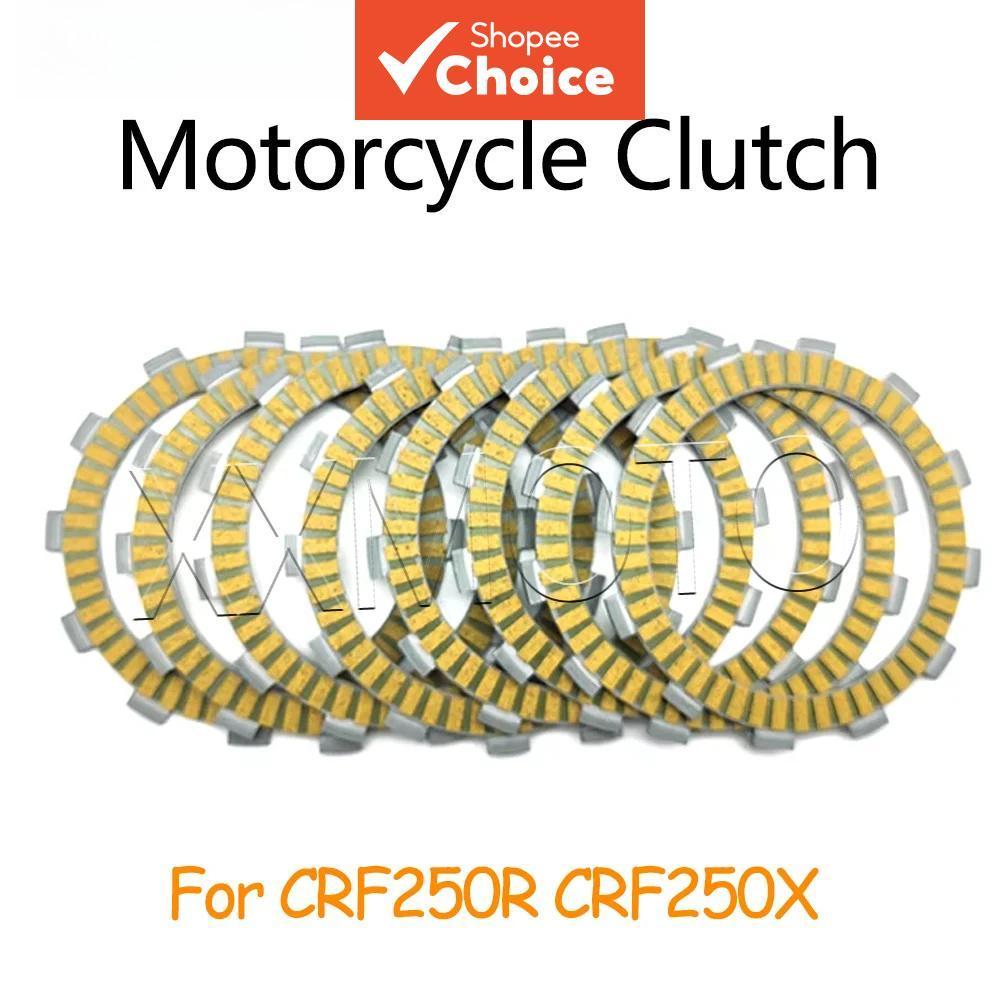 Para Honda CRF250R CRF250X CRF 250R 250X 250 R X Kit de Placas de Embreagem e Discos de Fricção Acessórios do Motor