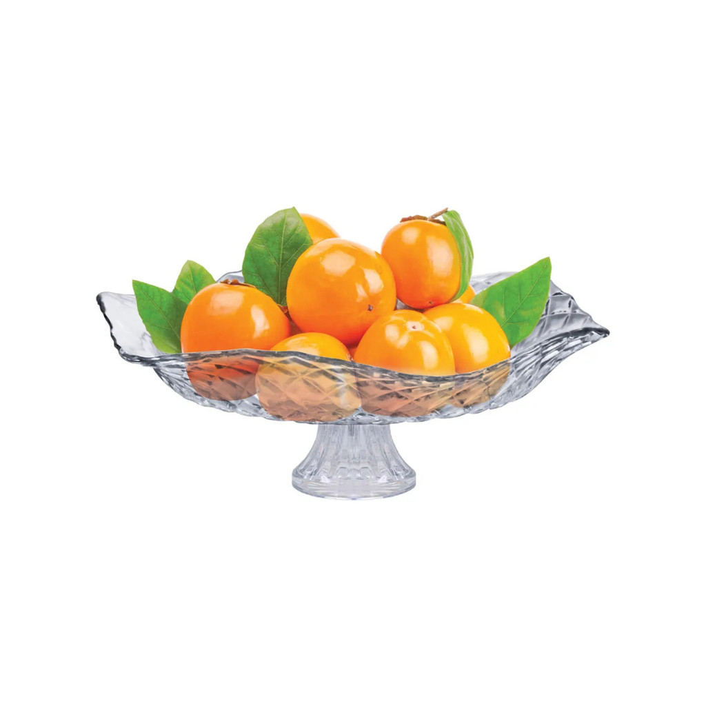 Saladeira Ruvolo, Fruteira Cozinha Mesa, Fruteira Vidro com Pé