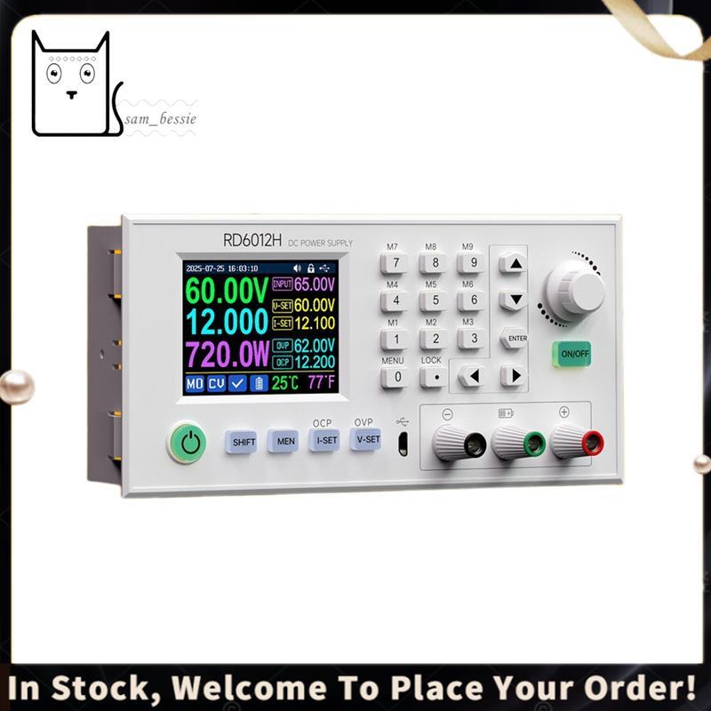 Módulo De Fonte De Alimentação Abaixador RD6012H DC 60V 12A Ajustável Para Boost Design Suporta Atualizações De Firmware