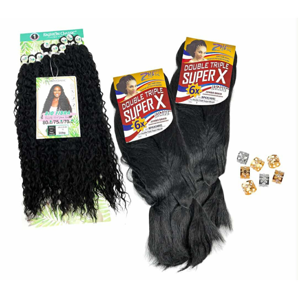 KIT ANJO PLUS BIO FIBRA E 1 JUMBO PRETO