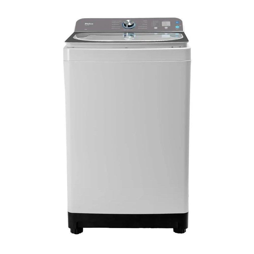 Lavadora Automática Philco PLR14A - 14 Kg Branca/Cinza, 800W 220v