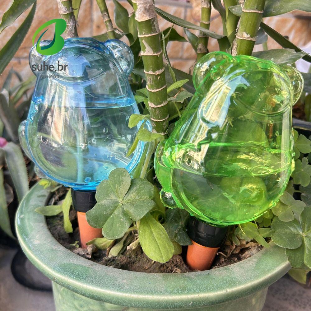 Espiga De Rega De Plantas SFBSF , Regador Com Automática De Longa Duração Em Formato De Sapo , Corpo De Plástico
